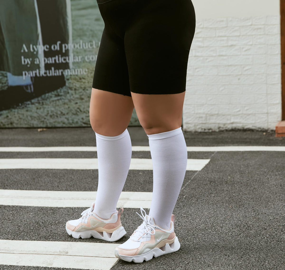 Solid Basic Compression Socks