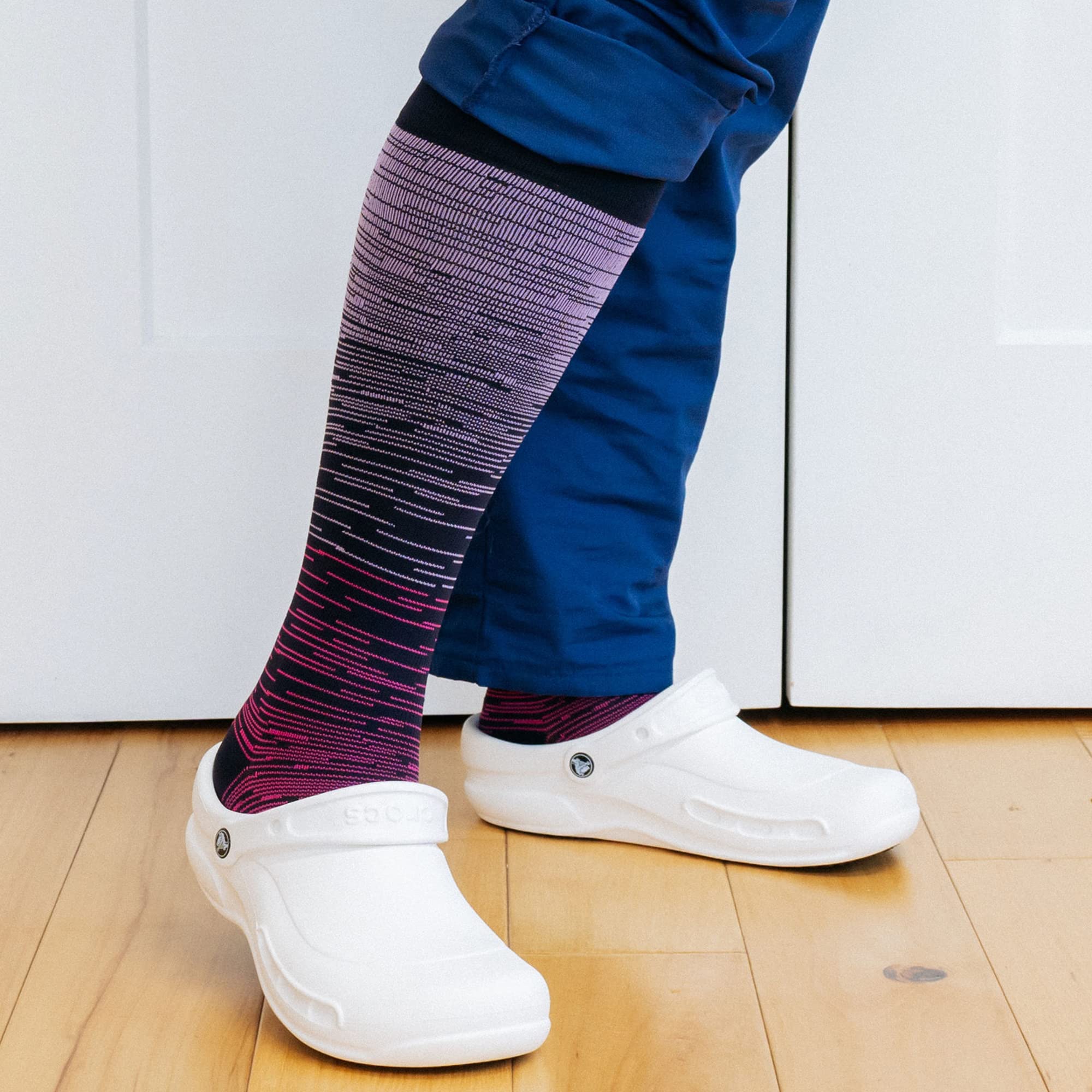 Wide Calf Compression Socks 3Pack