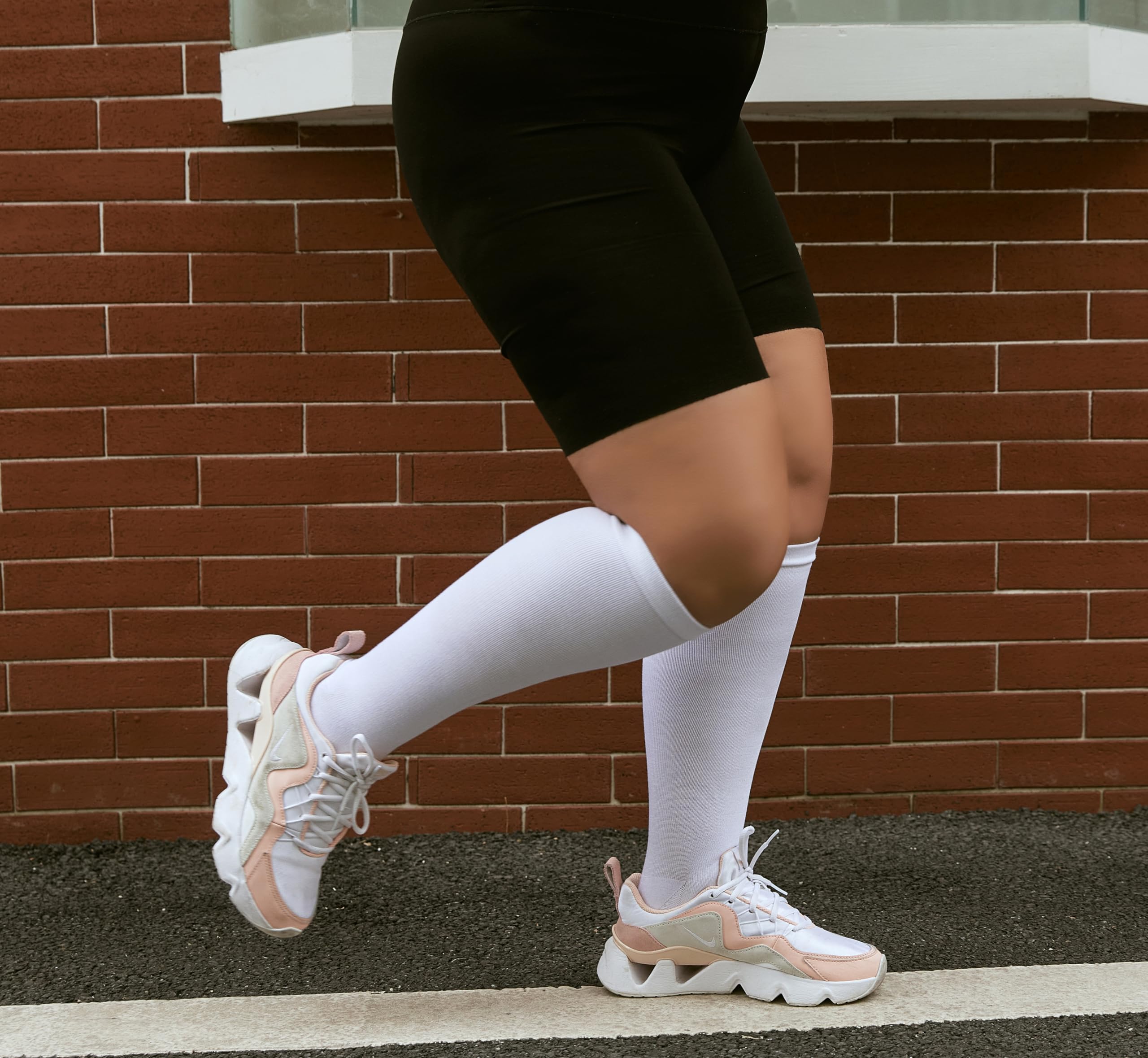 Wide Calf Compression Socks 3Pack