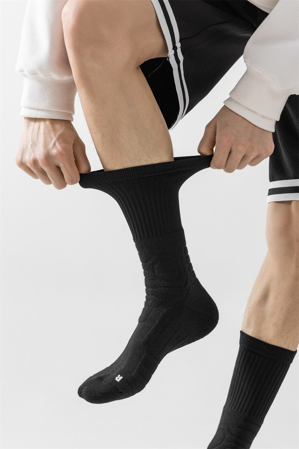 Elite Basketball Crew Socks - 4Pack
