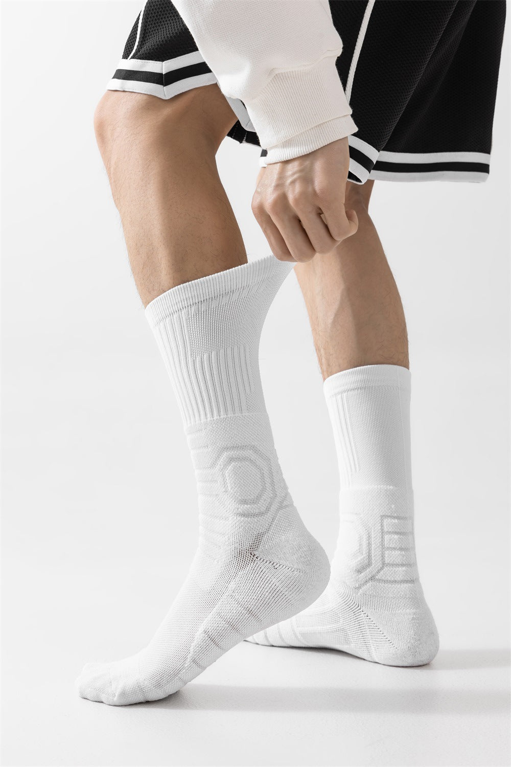 Elite Basketball Crew Socks - 4Pack