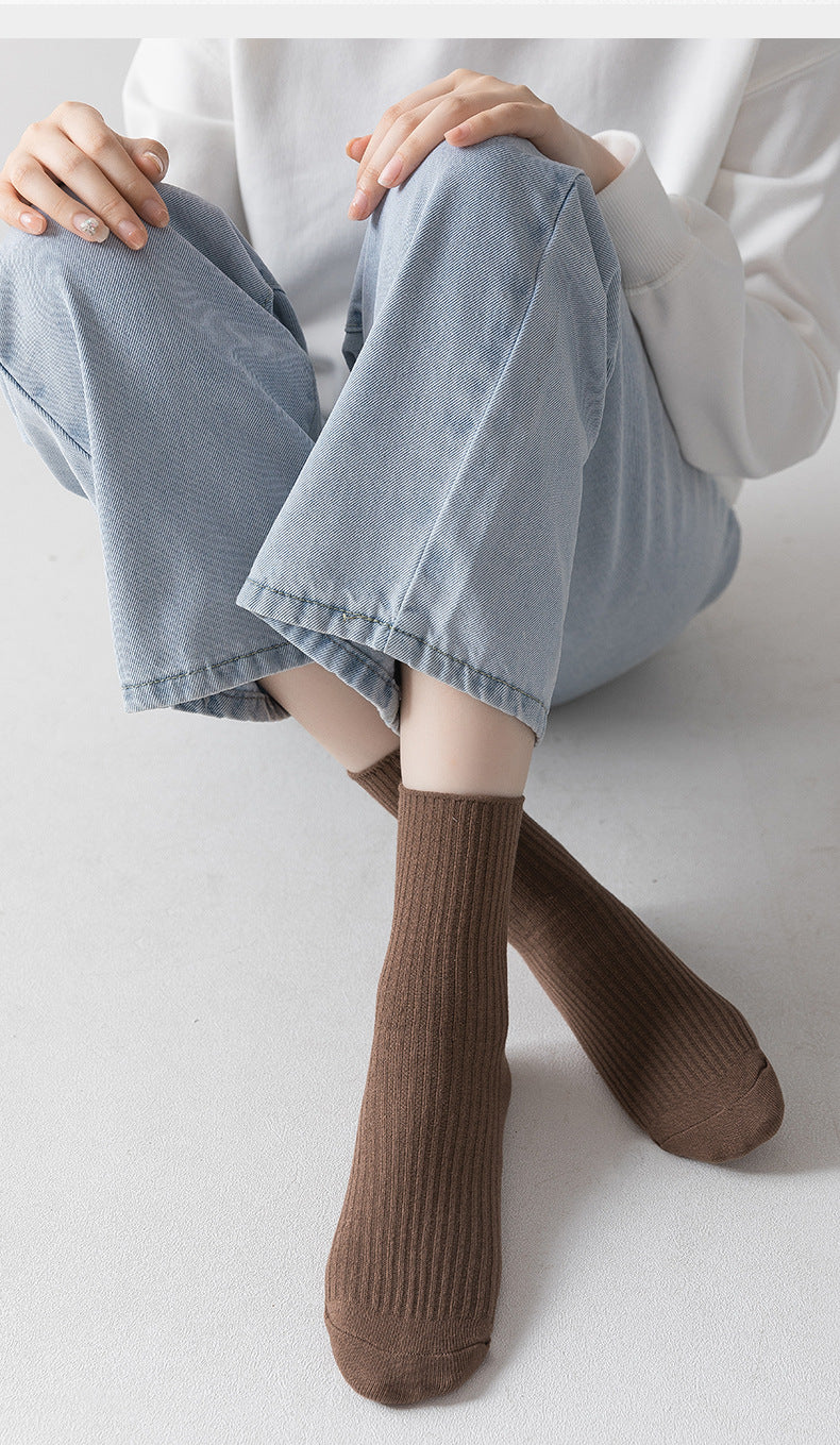 Fashion Crew Socks For Women  6 Pack- Daily