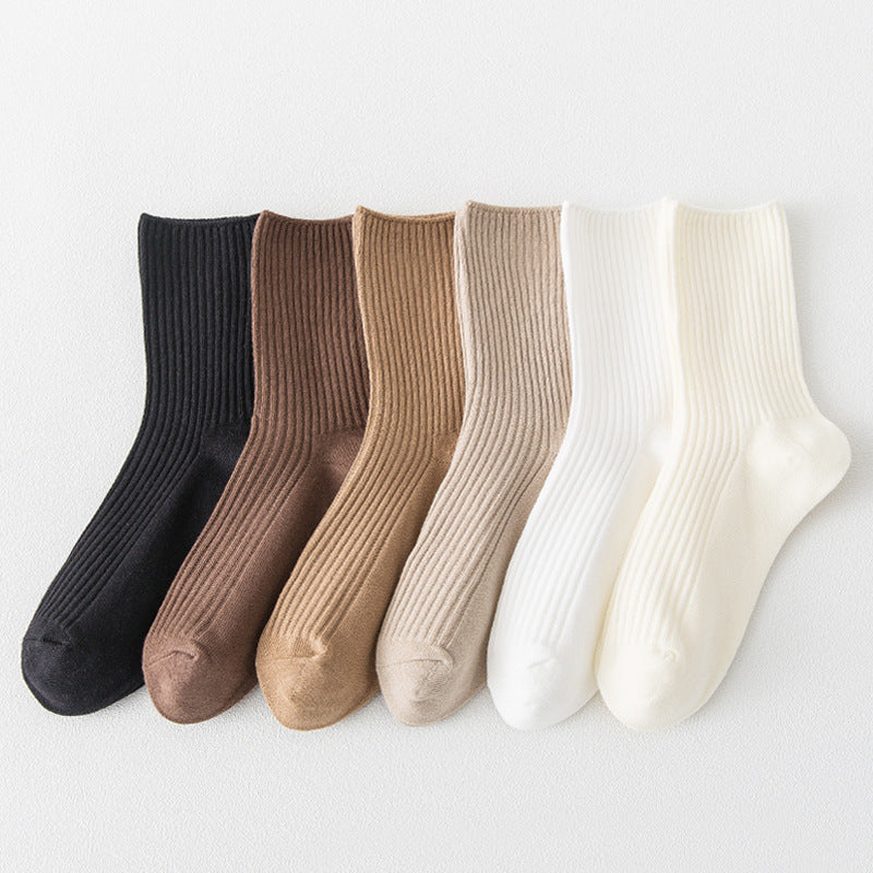 Fashion Crew Socks For Women  6 Pack- Daily