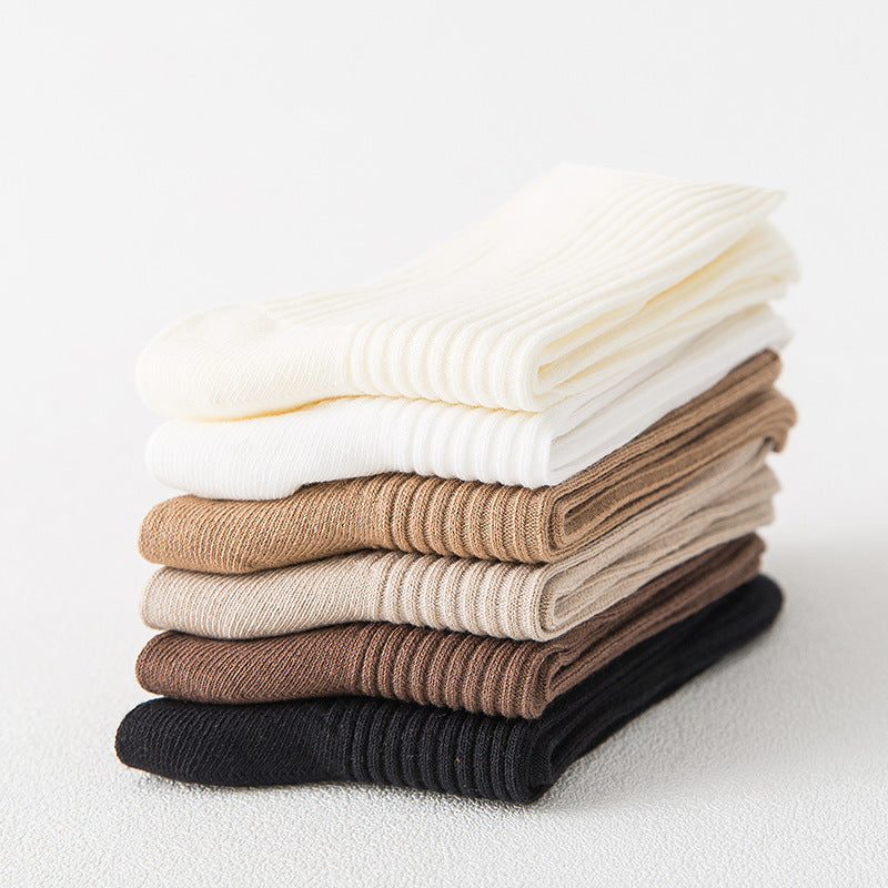 Fashion Crew Socks For Women  6 Pack- Daily