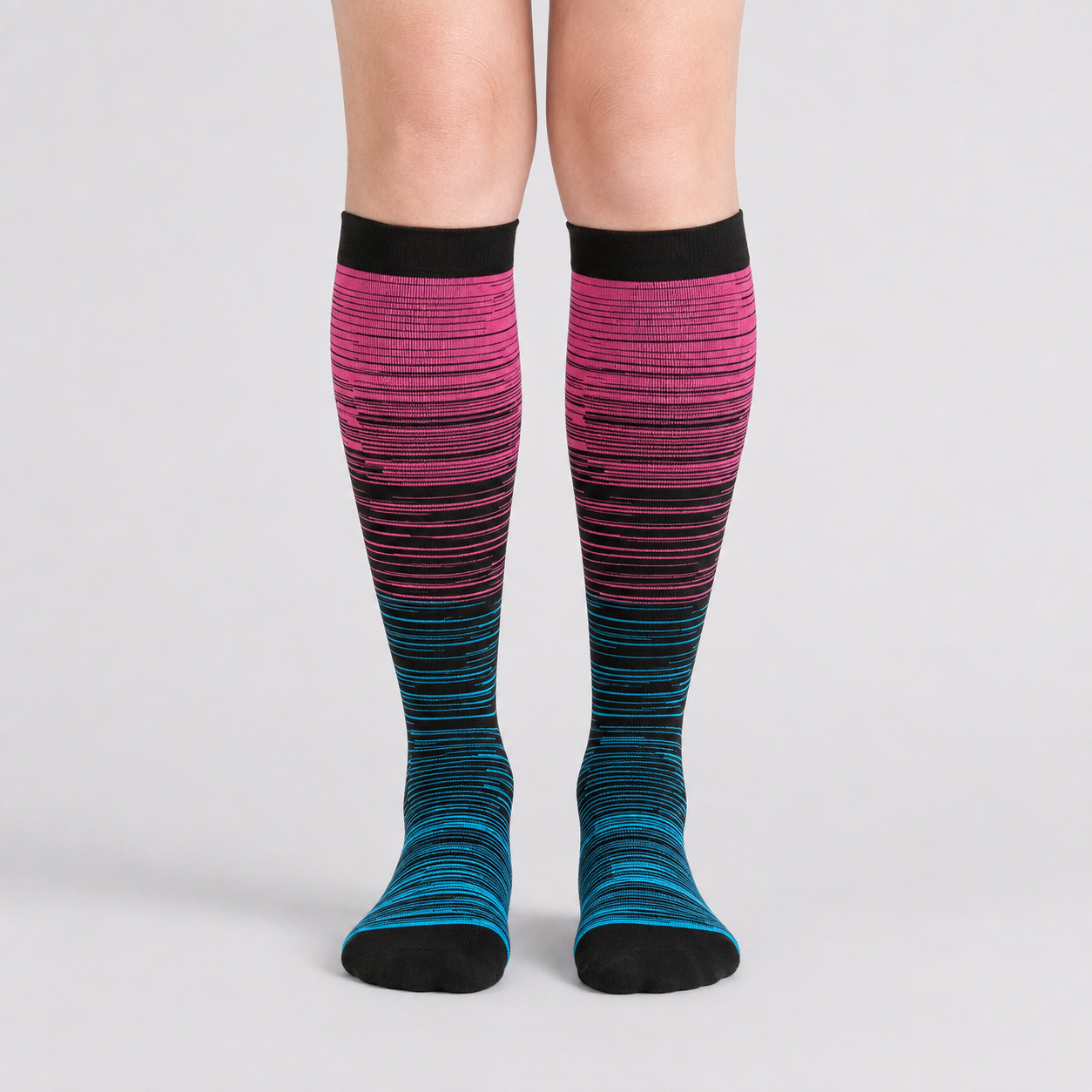 Striped Compression Socks