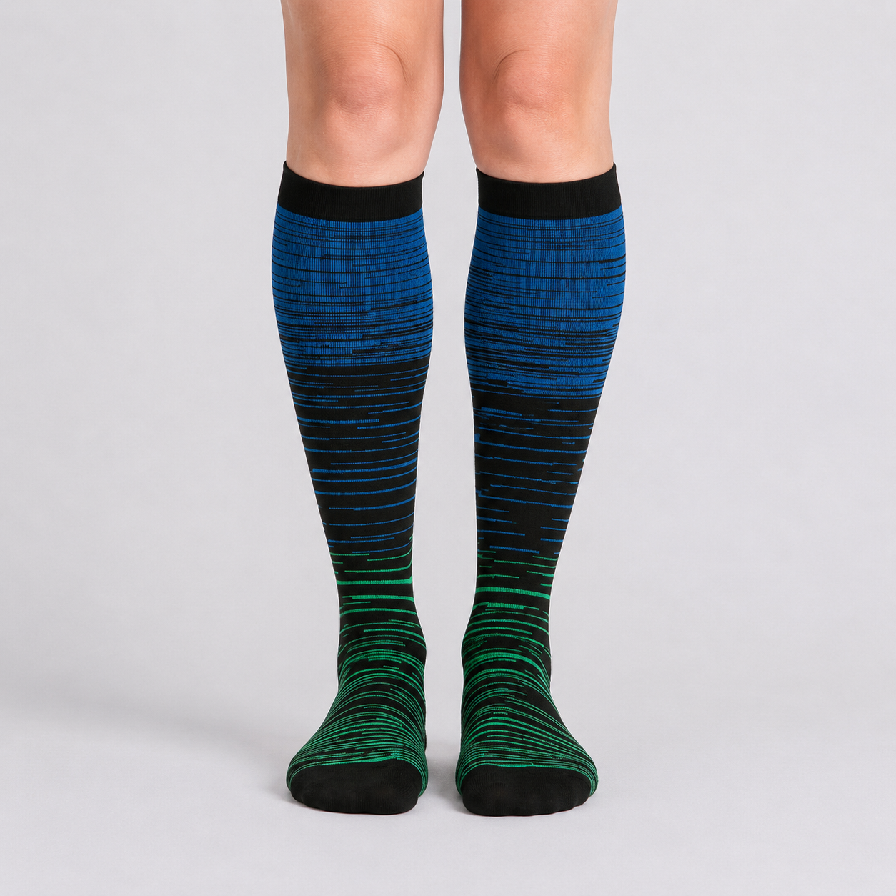 Striped Compression Socks