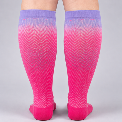 Stripes Compression Socks 15-20 mmHg