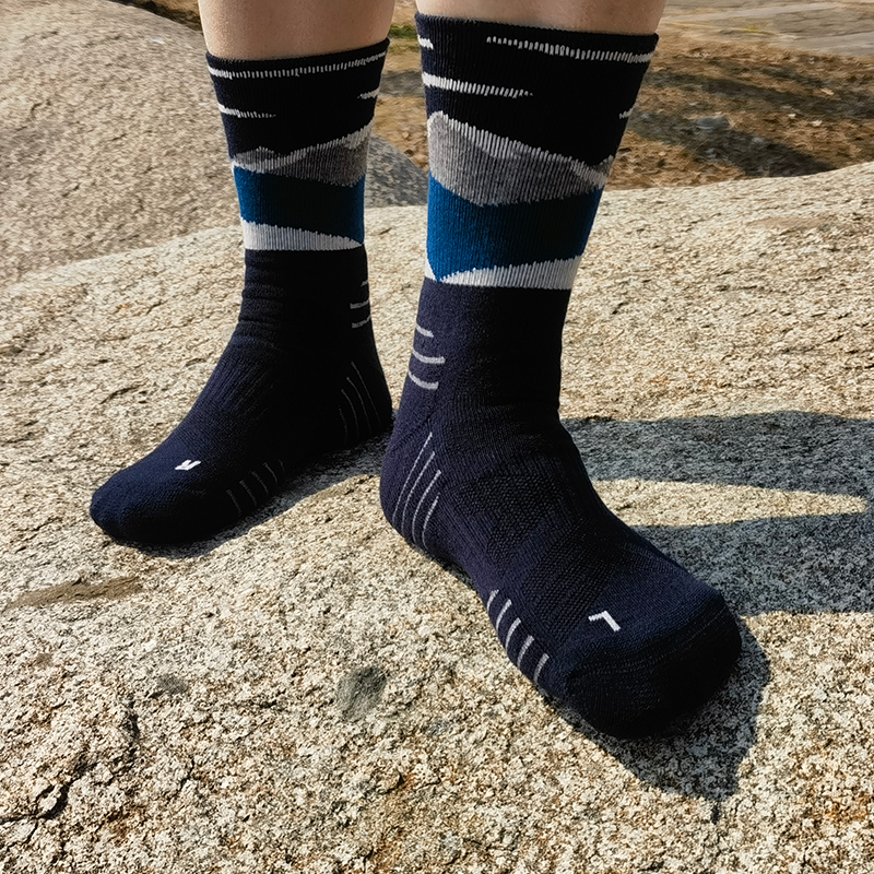 Light Cusion Merino Wool Crew Hike Sock 3-Pair