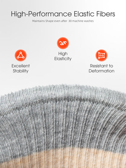 Fashion Crew Socks 4 Pack- Daily Classic