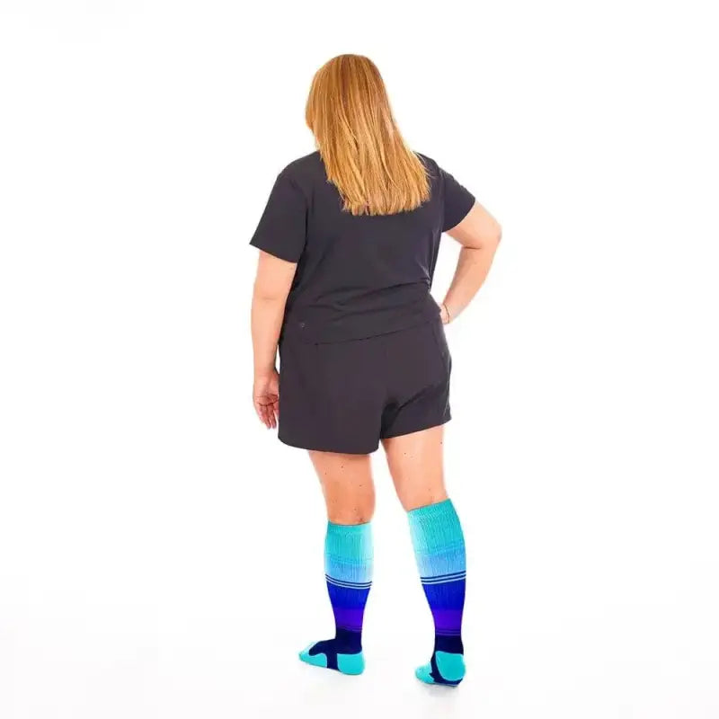 Wide Calf Compression Socks 4Pack